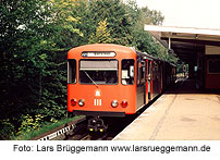 Die Hamburger U-Bahn in Ohlstedt
