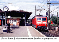 DB Baureihe 120 - Bahnhof Hamburg-Harburg