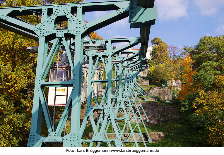 Die Schwebebahn in Dresden