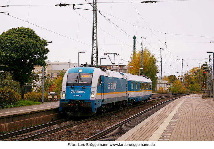 Arriva Allgäu Express Lok 183 003 in Lüneburg
