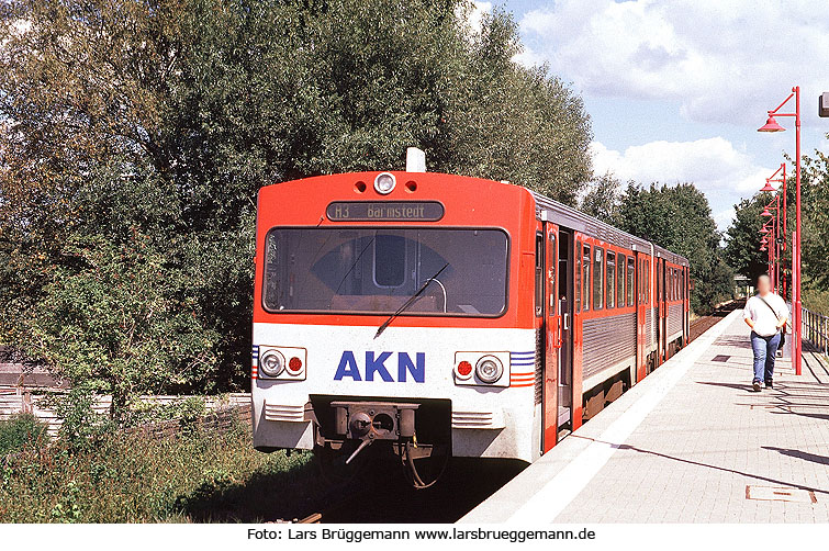 Bahnhof Langenmoor an der EBO dem Kuddl Barmstedt