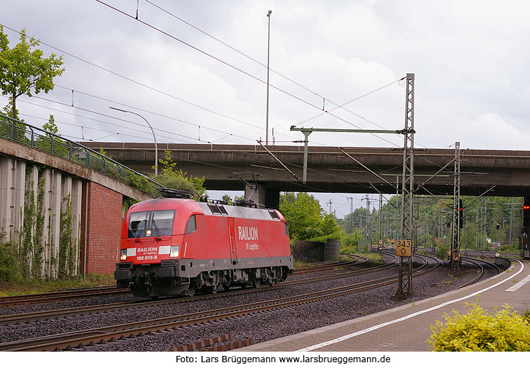 DB Baureihe 182 in Hamburg-Harburg