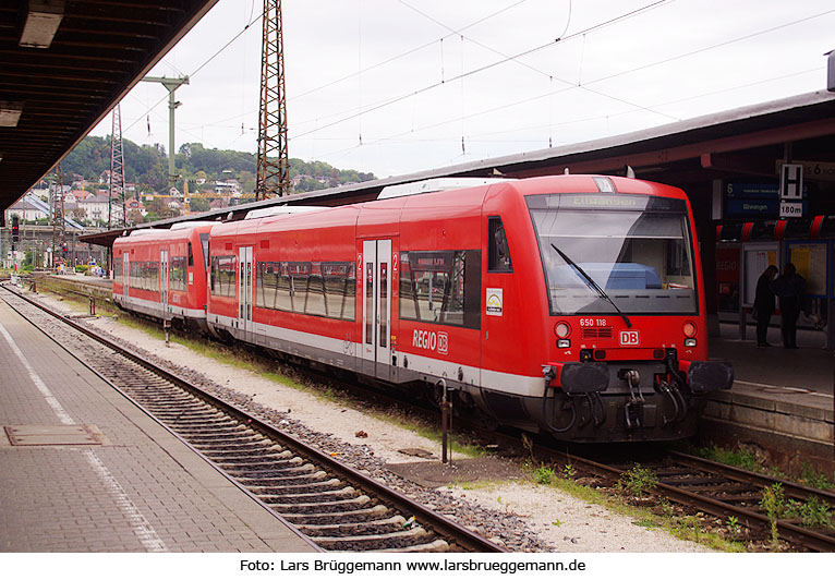 DB Baureihe 650 in Ulm Hbf