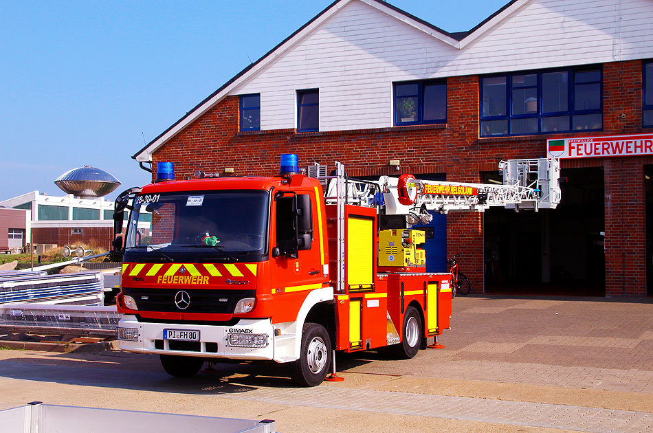 Die Feuerwehr auf Helgoland