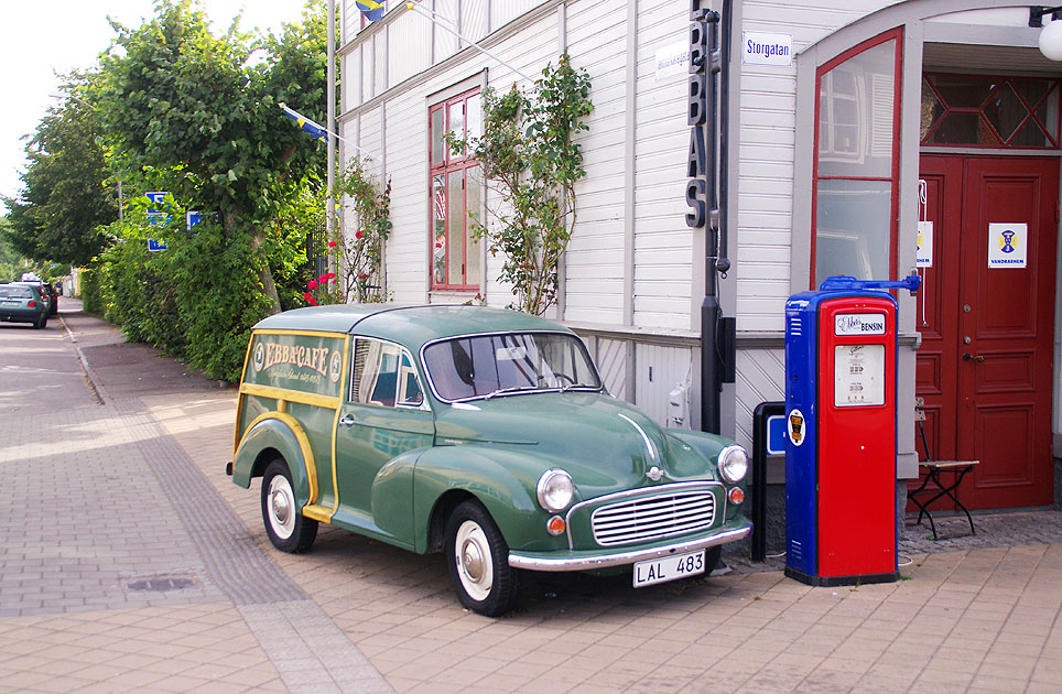 Ein Volvo auf der Insel Öland in Schweden