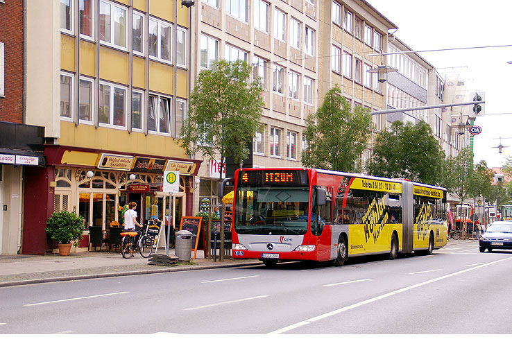 Hildesheim Schuhstraße - Stadtbus SVHi