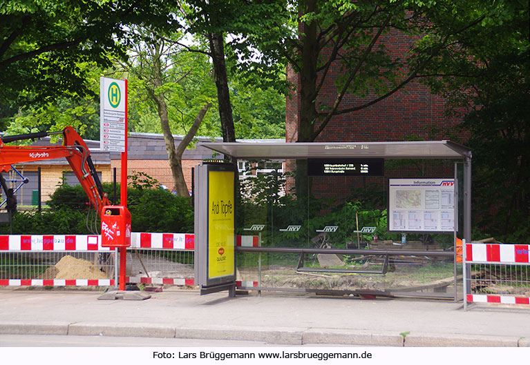 Haltestelle Rothenburgsorter Markt in Hamburg