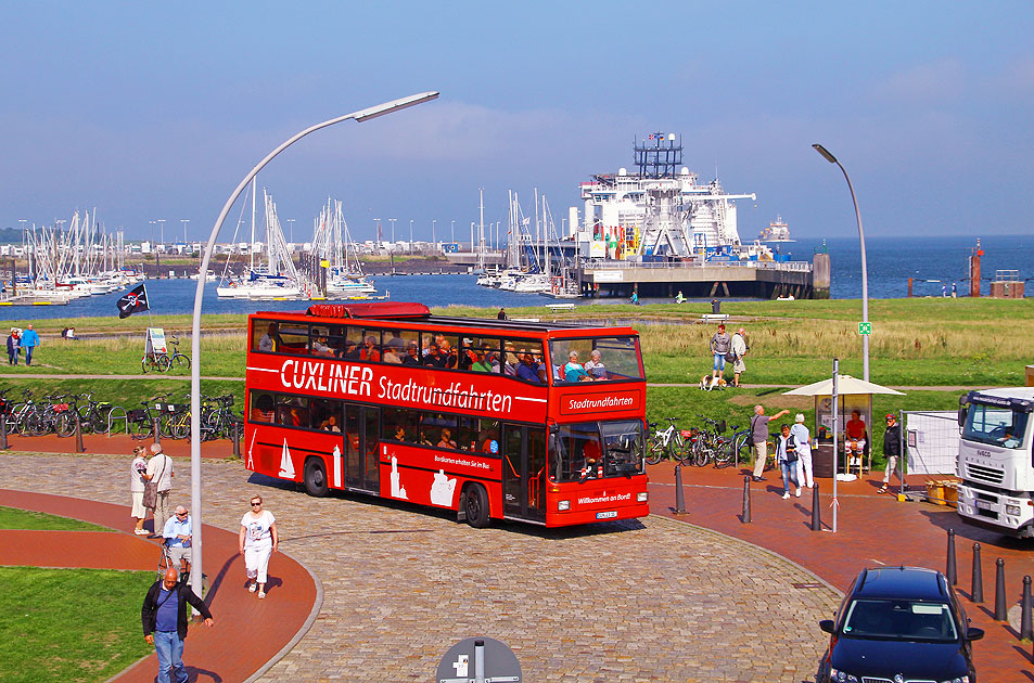 Die Cuxliner Stadtrundfahrt in Cuxhaven