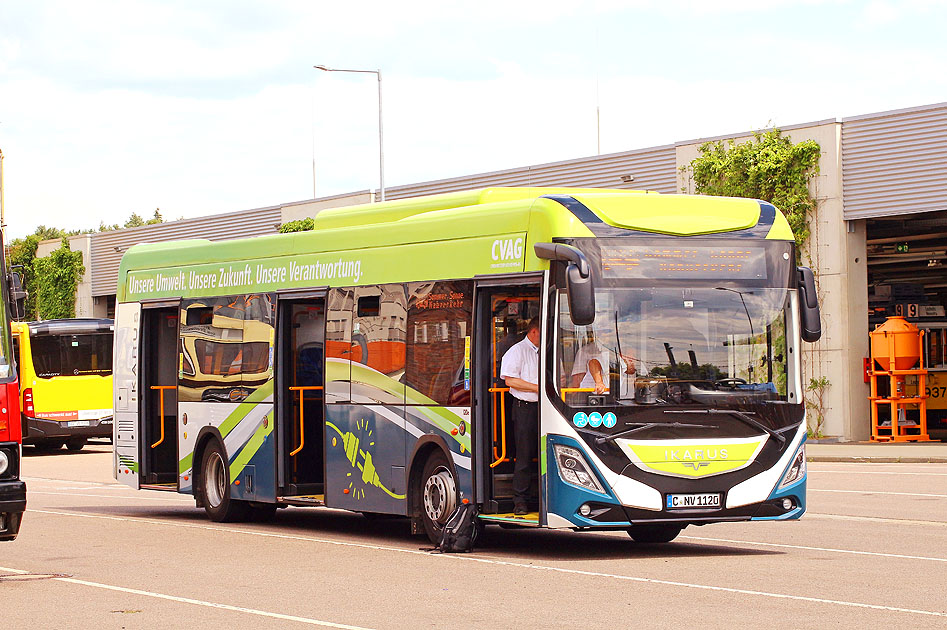 Der Ikarus Elektrobus von der CVAG in Dresden