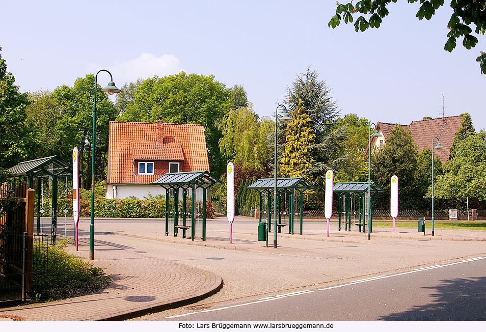 Haltestelle / Busbahnhof am Bahnhof Schneverdingen