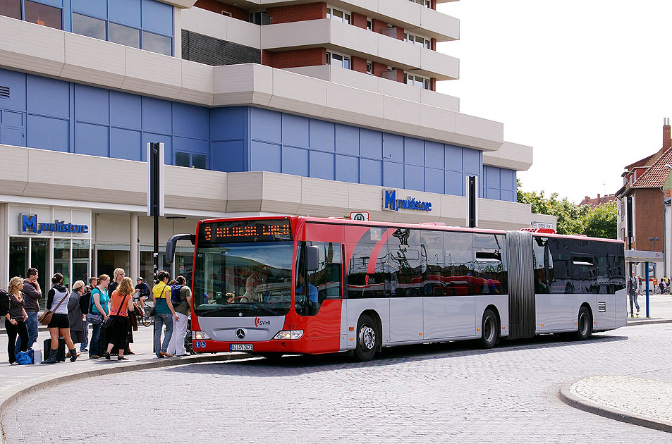 Der Stadtbus in Hildesheim der SVHi am ZOB