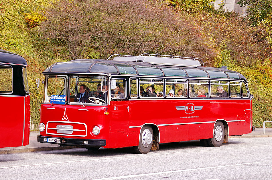 Der VHH Museumsbus 891 ein Magirus-Deutz Saturn II