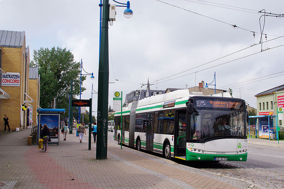 Der Obus in Eberswalde - Ein Solaris Trollino