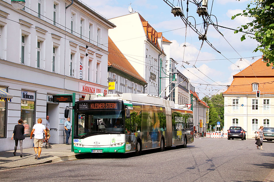 Obus Eberswalde Am Markt Haltestelle