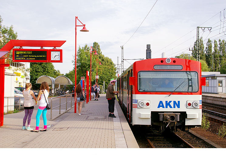 Bahnhof Elmshorn Kuddl Barmstedt