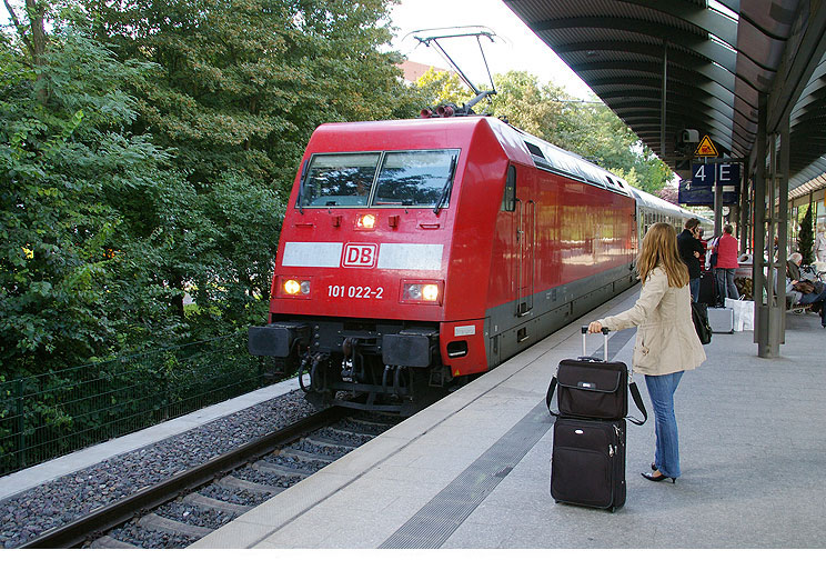 DB Baureihe 101 - Bahnhof Hamburg Dammtor