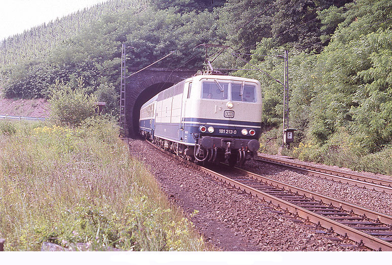 DB Baureihe 181 bei Bullay