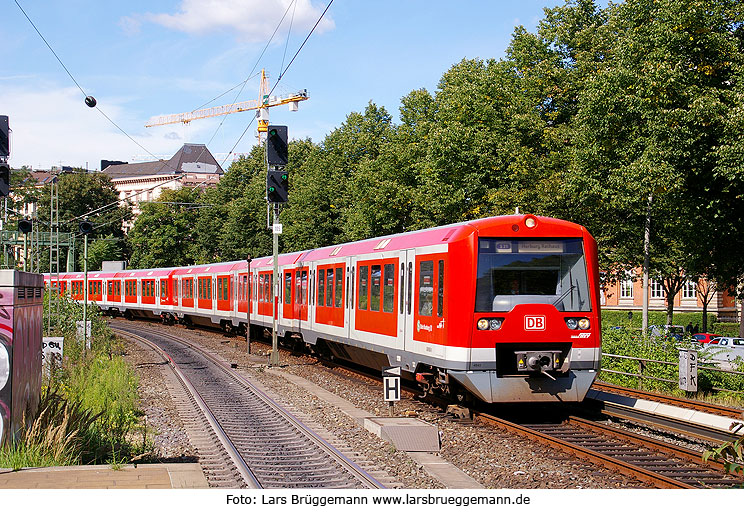 Die DB Baureihe 474 - Bahnhof Dammtor