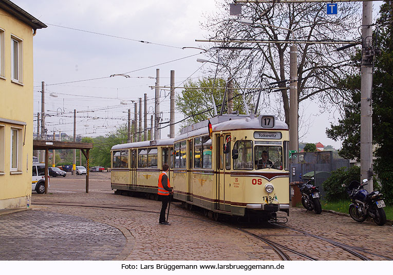 Straßenbahnmuseum Dresden - Traditionswagen 1734