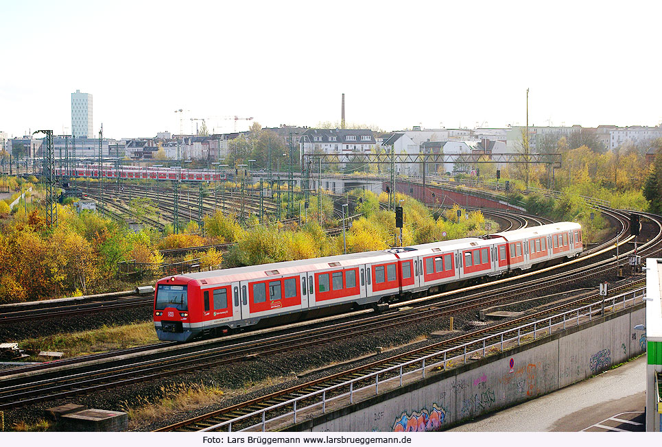 Der Bahnhof Kreuzweg der Hamburger S-Bahn