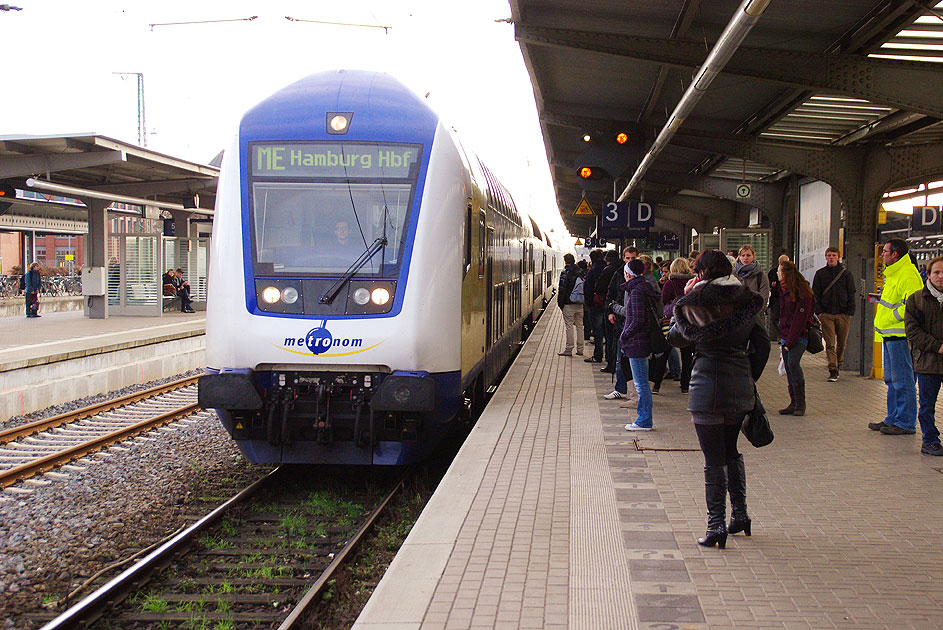 Der Bahnhof Lüneburg im HVV ein wichtiger Bahnknoten in