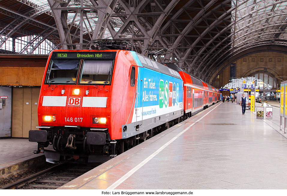 Die DB Baureihe 146 in Leipzig Hbf