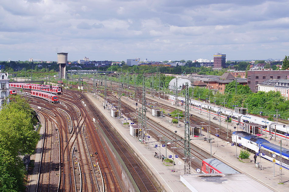 Der Bahnhof Altona und die Neue Mitte Altona