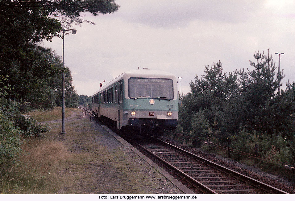 Der Bahnhof Barrl an der Heidebahn