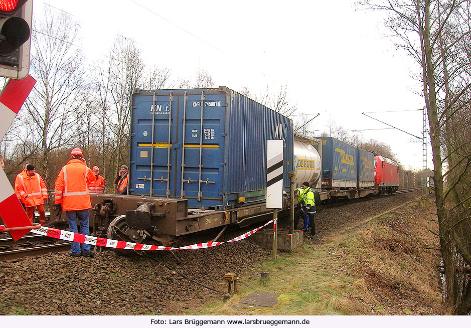 Zugunglück zwischen Tornesch und Elmshorn