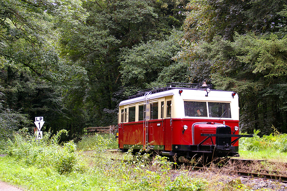 Der Wismarer Schienenbus der Lüchow-Schmarsauer Eisenbahn