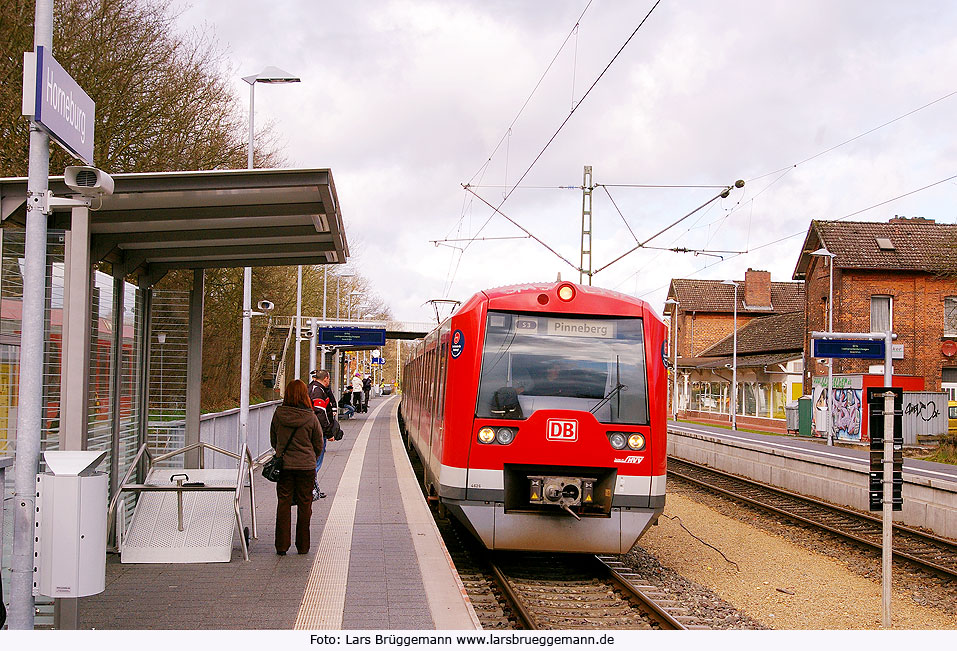 Der Bahnhof Horneburg der Hamburger SBahn Fotos von der