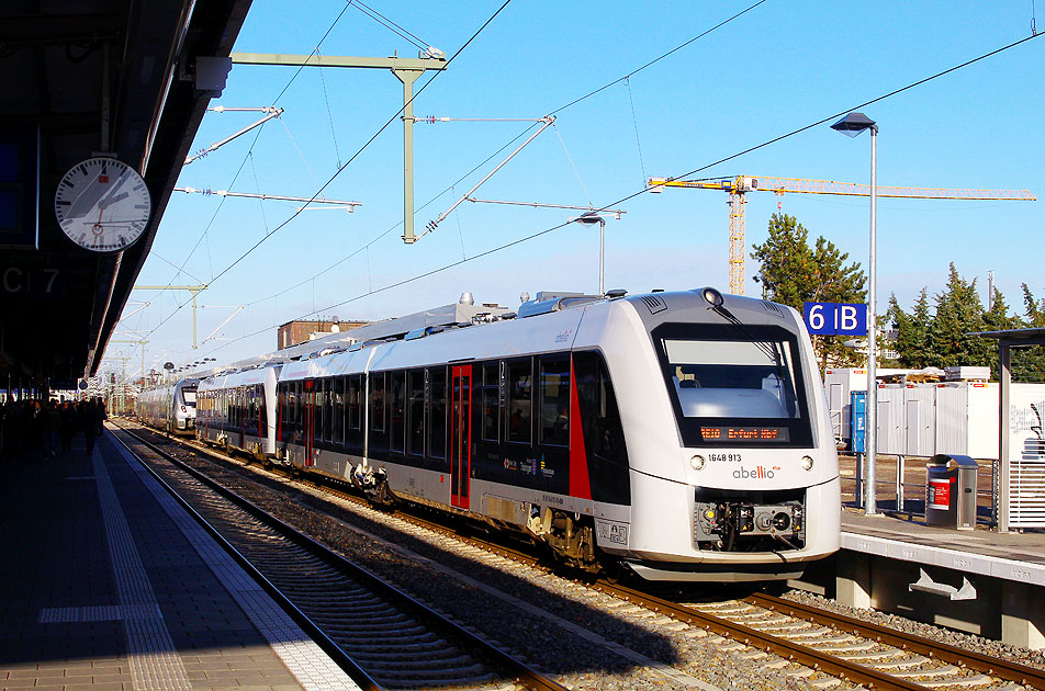 Abellio Lint in Magdeburg Hbf