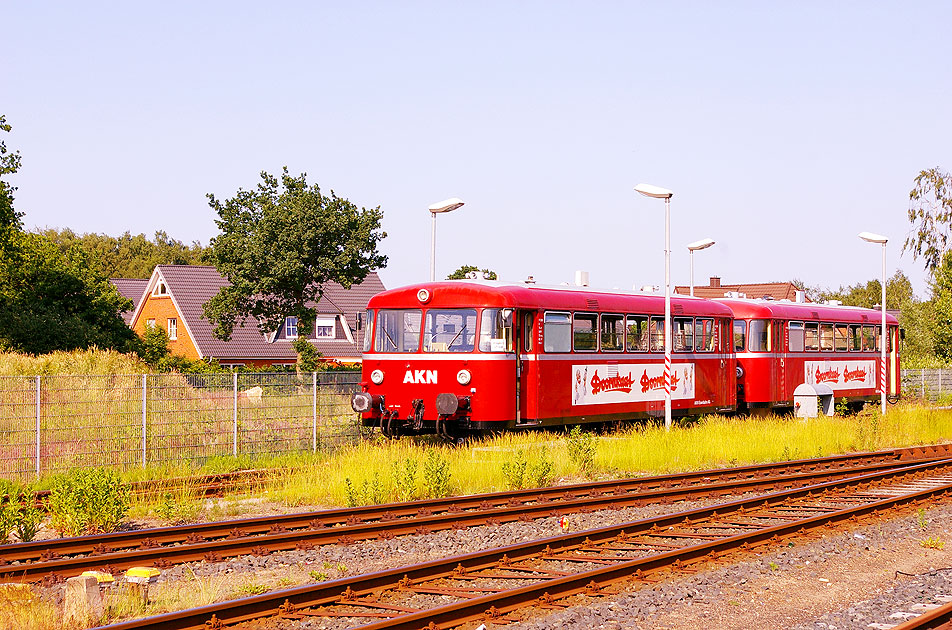 Kuddl Barmstedt - Uerdinger Schienenbusse in Barmstedt