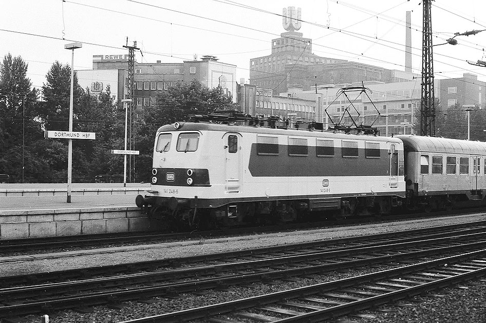 DB Baureihe 141 in Dortmund Hbf