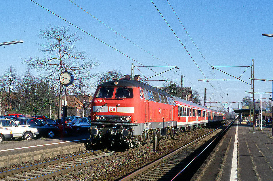 Der Bahnhof Buxtehude der Hamburger SBahn Der Metronom
