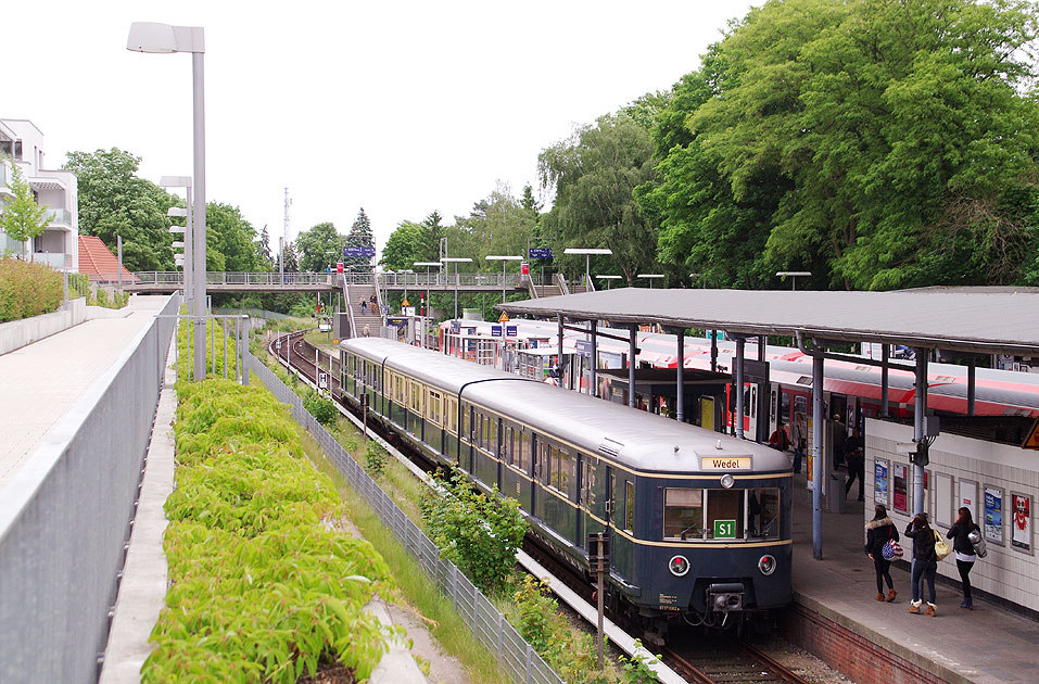 Die Fahrzeuge der Hamburger S-Bahn: DB Baureihe 471 - Museumszug der Hamburger S-Bahn