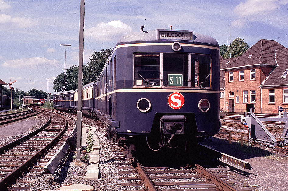 DB Baureihe 471 im S-Bahn Werk Hamburg-Ohlsdorf