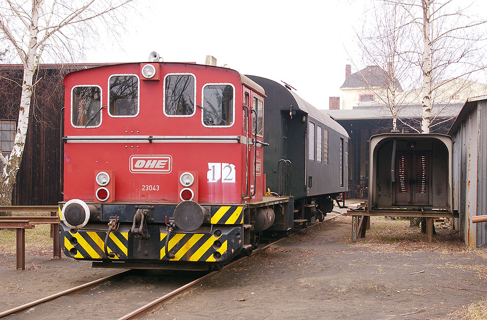 Die OHE 23043 im EAW Bleckede