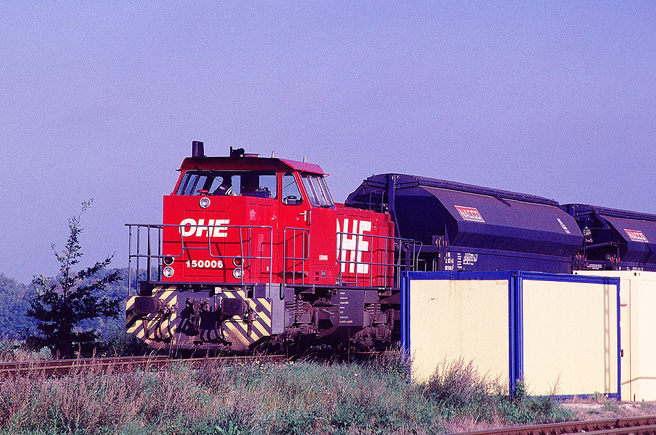 Die OHE 150006 im Bw Uelzen