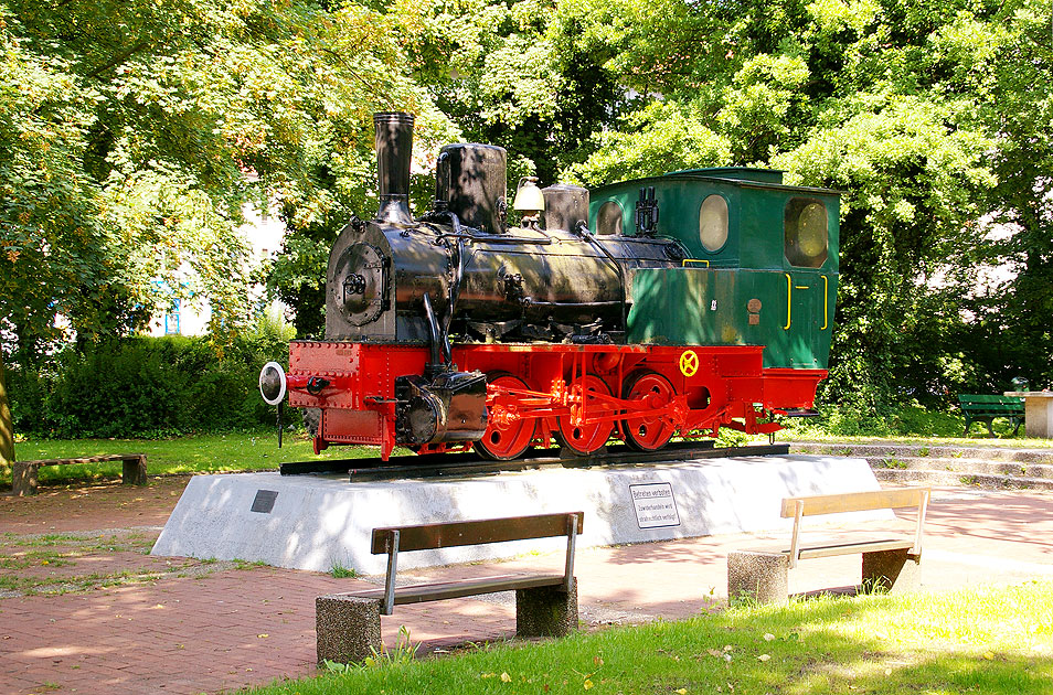 Dampflok Jan Reiners in Bremen- Kleinbahn Bremen - Tarmstedt