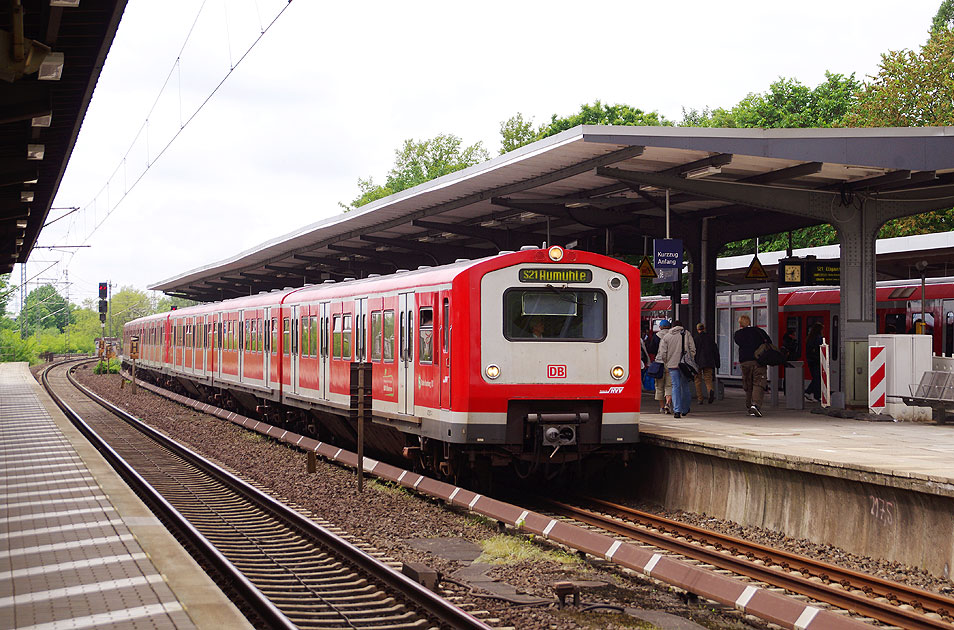 S-Bahn Bahnhof Hamburg-Bergedorf - Baureihe 472