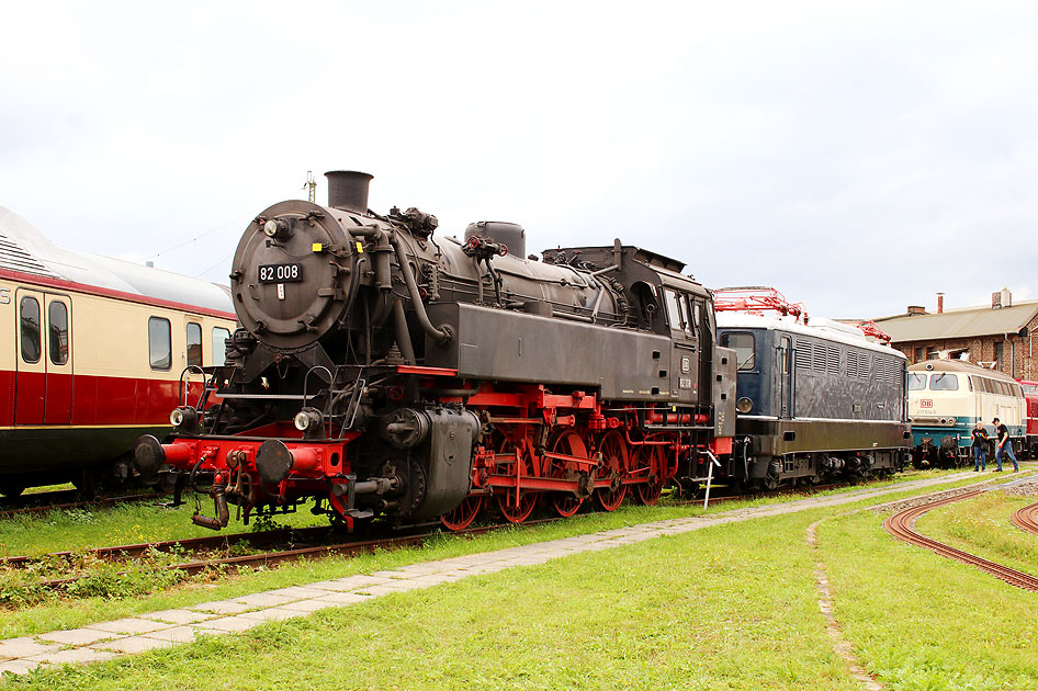 Die Dampflok Baureihe 82 im DB Museum Koblenz-Lützel