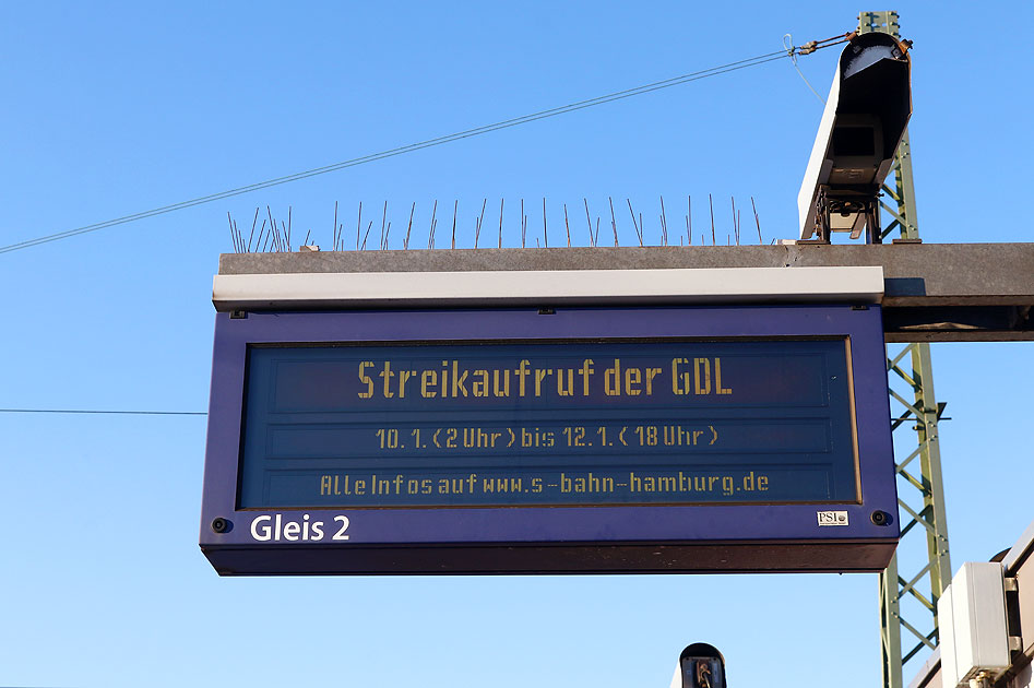 Streikaufruf der GDL - Notfahrplan bei der Bahn