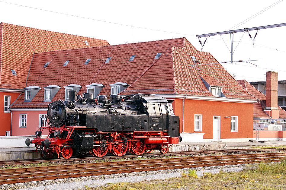 Die Dampflok Baureihe 64 in Frankfurt an der Oder