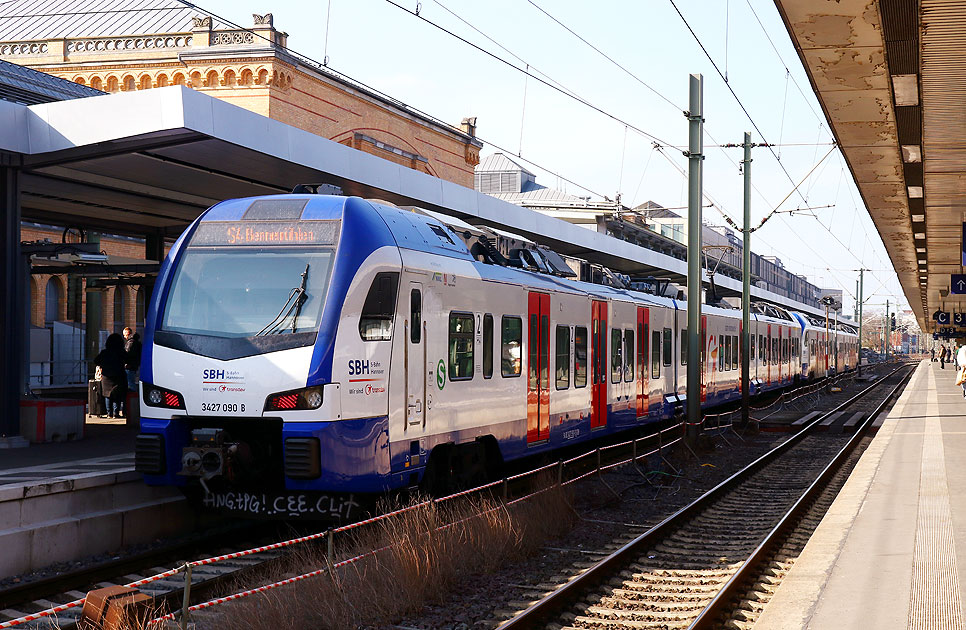 Die S-Bahn Hannover in Hannover Hbf