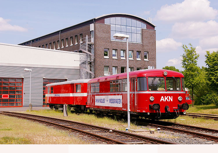 Der AKN VT 3.07 Indusi Messwagen - Ein Uerdinger Schienenbus