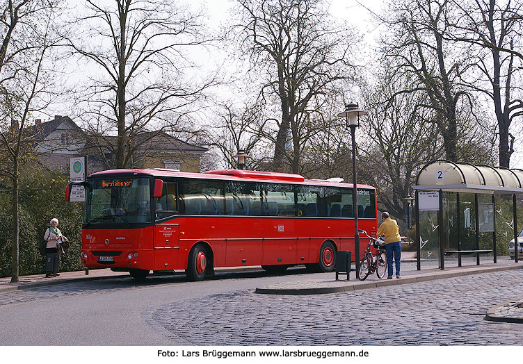 RBB Bus auf dem Busbahnhof Uelzen
