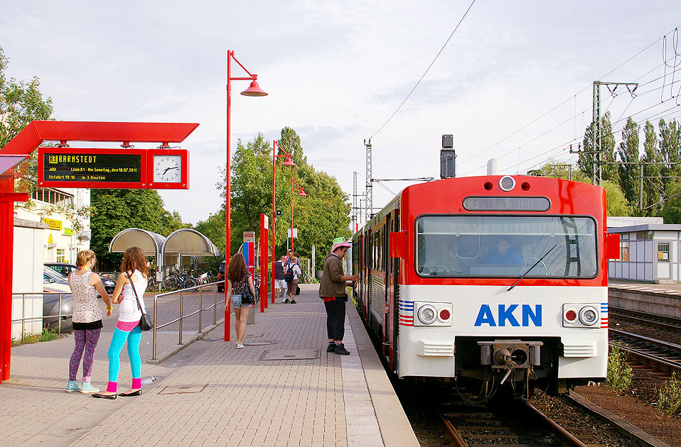 Bahnhof Elmshorn Kuddl Barmstedt