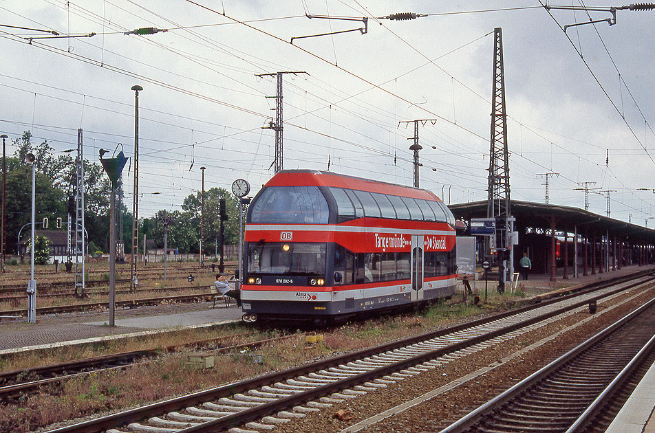 Die DB Baureihe 670 im Bahnhof Stendal
