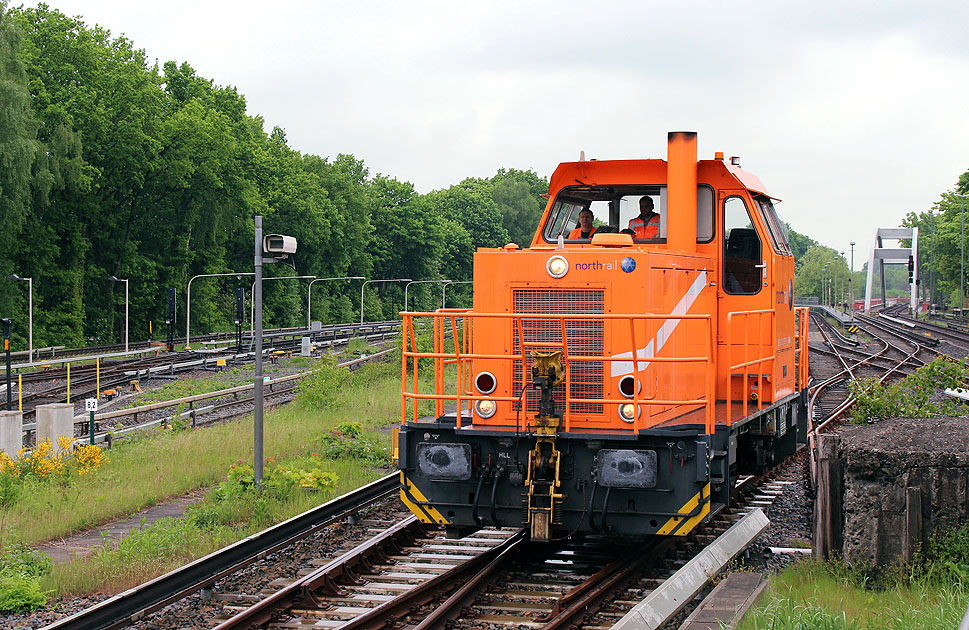 Foto Northrail Lok in Hamburg-Ohlsdorf